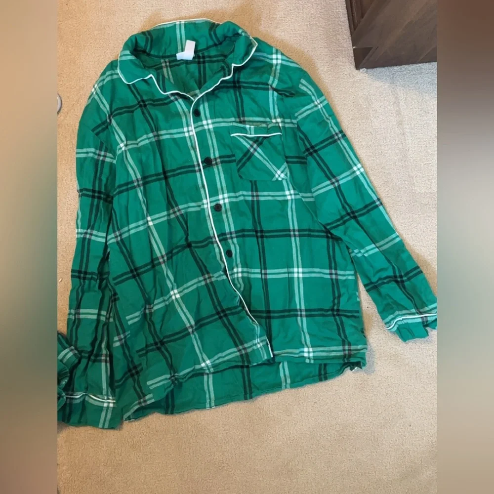 Wondershop Men’s Plaid Pajamas size large - Picture 2 of 6